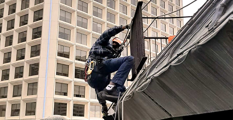 Downtown edmonton building envelope maintenance